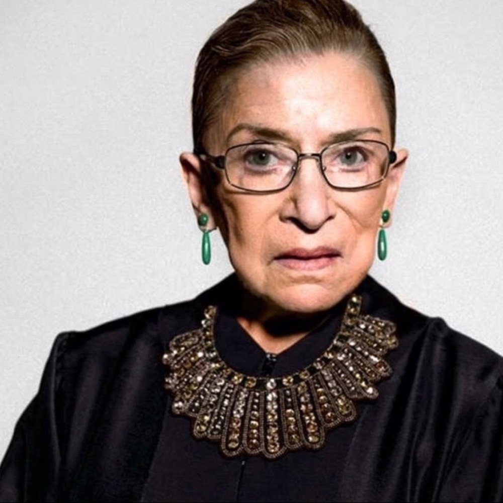 🔥The Notorious RBG Dissent Bib Necklace - Picture 2 of 10